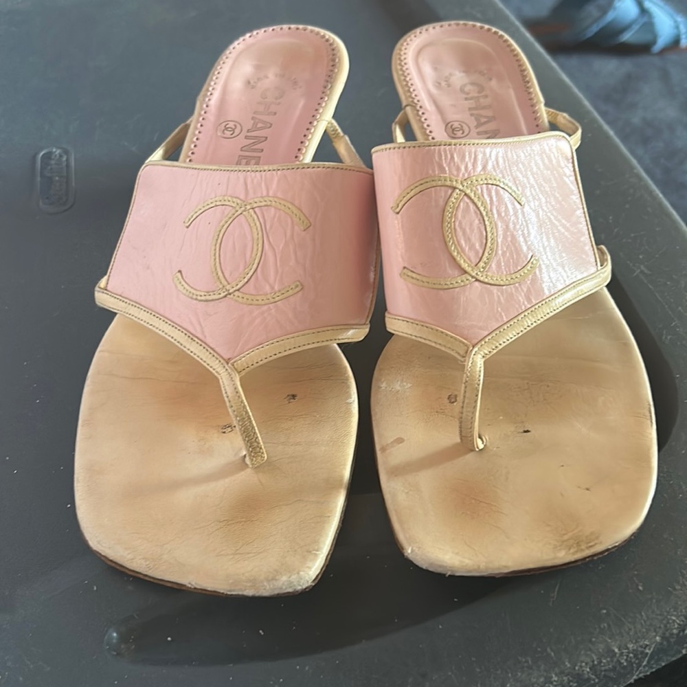 AUTHENTIC Chanel sandals
